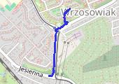 Trasa z dnia 2017-08-09 16:45 - mapa trasy gps - marsz