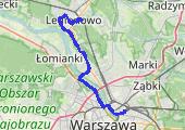 Trasa z dnia 2013-06-18 18:17 - mapa trasy gps - rower trekkingowy