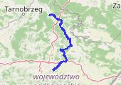 Trasa z dnia 2017-08-09 19:41 - mapa trasy gps - rower trekkingowy