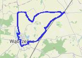 Trasa z dnia 2013-06-18 19:56 - mapa trasy gps - rower szosowy