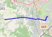 BC2 - mapa trasy gps - bieganie