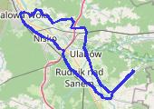Trasa z dnia 2017-08-13 19:18 - mapa trasy gps - rower trekkingowy