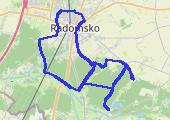 Trasa z dnia 2017-08-13 20:06 - mapa trasy gps - rower trekkingowy