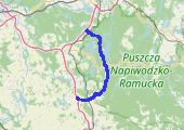 Trasa z dnia 2017-08-13 12:01 - mapa trasy gps - bieganie