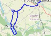 Trasa z dnia 2017-08-14 20:08 - mapa trasy gps - rower górski