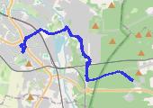 Trasa z dnia 2017-08-14 20:32 - mapa trasy gps - rower szosowy