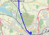 Trasa z dnia 2017-08-14 15:44 - mapa trasy gps - samochód