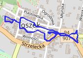 Trasa z dnia 2017-08-14 18:03 - mapa trasy gps - marsz