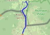 Trasa z dnia 2017-08-13 15:57 - mapa trasy gps - marsz