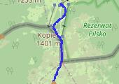 Trasa z dnia 2017-08-13 16:33 - mapa trasy gps - marsz
