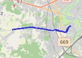 OWB1 + RT 12 x 30" 60" - mapa trasy gps - bieganie