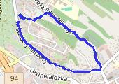 Trasa z dnia 2017-07-04 21:10 - mapa trasy gps - spacer