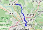Trasa z dnia 2013-06-19 07:16 - mapa trasy gps - rower trekkingowy