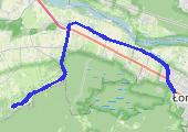 Trasa z dnia 2017-08-17 18:33 - mapa trasy gps - rower szosowy