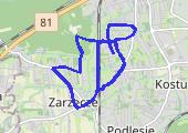 Trasa z dnia 2017-08-17 21:36 - mapa trasy gps - bieganie