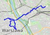 Trasa z dnia 2017-04-06 16:49 - mapa trasy gps - rower górski