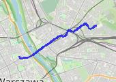Trasa z dnia 2017-04-07 10:25 - mapa trasy gps - rower górski