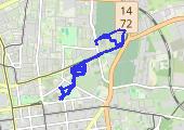 Trasa z dnia 2017-08-19 10:31 - mapa trasy gps - bieganie