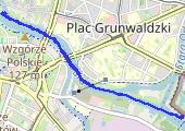 Trasa z dnia 2017-08-19 20:32 - mapa trasy gps - łódź
