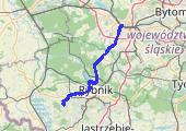 Trasa z dnia 2017-08-20 19:41 - mapa trasy gps - samochód