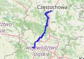 Trasa z dnia 2017-08-19 14:39 - mapa trasy gps - samochód
