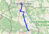 Trasa z dnia 2017-08-19 10:07 - mapa trasy gps - samochód