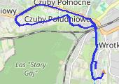 10k miastem - mapa trasy gps - bieganie