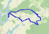 Trasa z dnia 2017-08-20 15:21 - mapa trasy gps - rower trekkingowy
