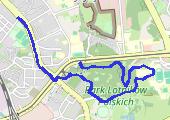 Trasa z dnia 2017-08-22 18:33 - mapa trasy gps - bieganie