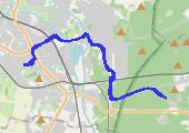 Trasa z dnia 2017-08-23 20:08 - mapa trasy gps - rower szosowy
