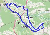 Trasa z dnia 2017-08-23 20:19 - mapa trasy gps - rower trekkingowy