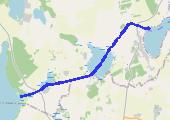 Trasa z dnia 2017-08-23 13:55 - mapa trasy gps - łódź