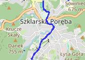 Trasa z dnia 2017-08-24 09:55 - mapa trasy gps - marsz