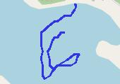 Trasa z dnia 2017-08-24 18:17 - mapa trasy gps - łódź