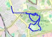 Trasa z dnia 2017-08-24 18:57 - mapa trasy gps - bieganie