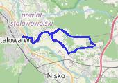Trasa z dnia 2017-08-24 20:16 - mapa trasy gps - rower trekkingowy