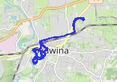 Trasa z dnia 2017-08-22 19:49 - mapa trasy gps - bieganie