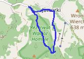 Trasa z dnia 2017-08-25 11:27 - mapa trasy gps - marsz