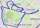 OWB1 - mapa trasy gps - bieganie