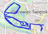 Bieganie - mapa trasy gps - bieganie