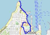 Trasa z dnia 2017-08-23 19:12 - mapa trasy gps - spacer