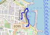 Trasa z dnia 2017-08-21 13:53 - mapa trasy gps - spacer