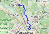 Trasa z dnia 2013-06-20 07:12 - mapa trasy gps - rower trekkingowy