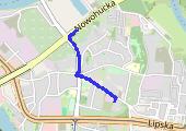 Trasa z dnia 2017-08-26 16:54 - mapa trasy gps - marsz