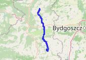 Trasa z dnia 2017-08-27 19:09 - mapa trasy gps - rower górski