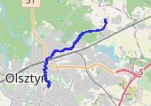 Trasa z dnia 2017-08-16 08:00 - mapa trasy gps - rower miejski
