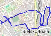 Trasa z dnia 2017-08-27 18:52 - mapa trasy gps - marsz