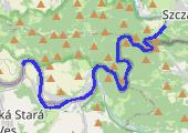Trasa z dnia 2017-08-28 12:18 - mapa trasy gps - kajak