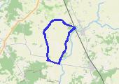 Trasa z dnia 2017-08-28 19:38 - mapa trasy gps - rower trekkingowy
