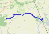 Trasa z dnia 2017-08-13 17:16 - mapa trasy gps - rower trekkingowy